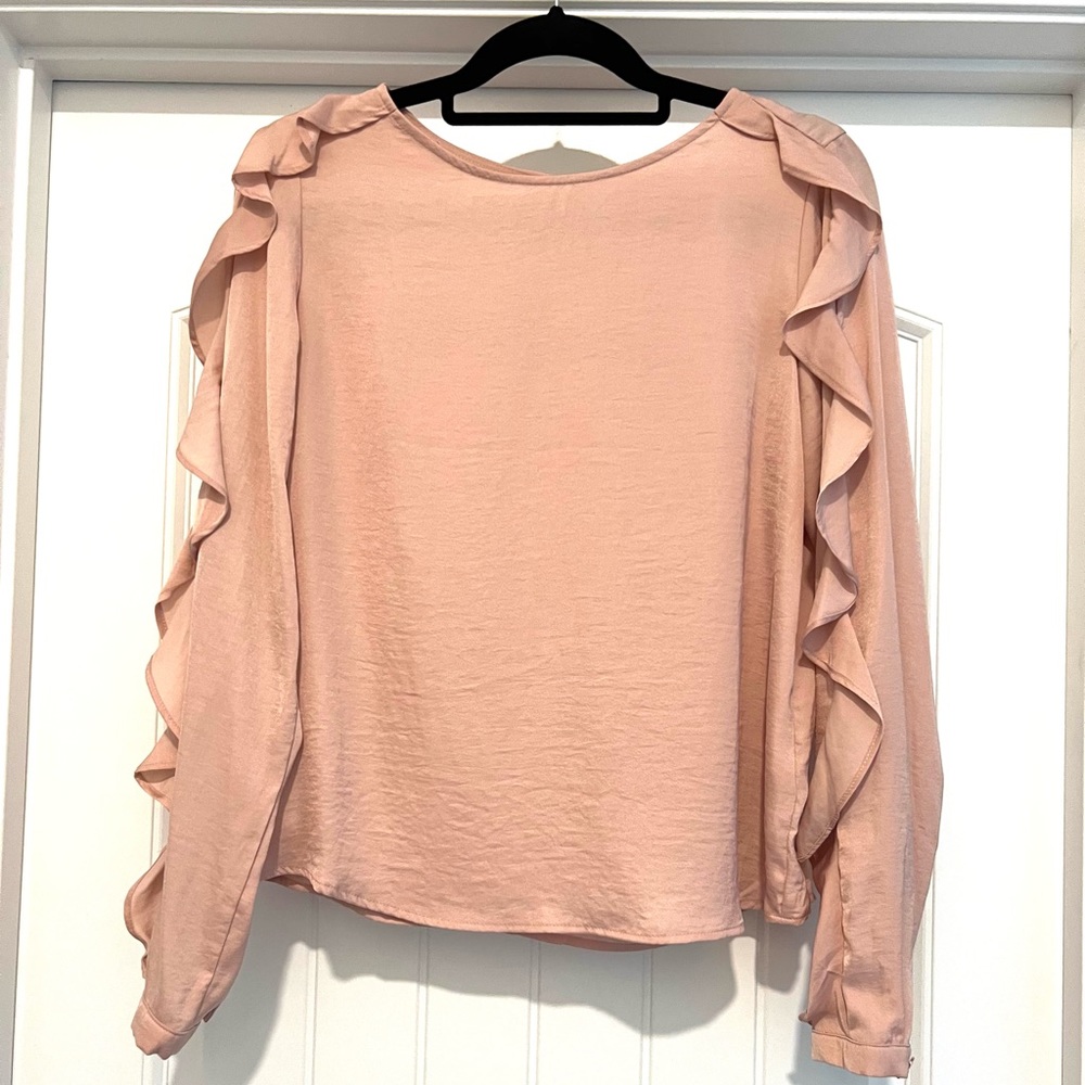 A New Day Womens Blouse. Pink. Womens Size- Medium.